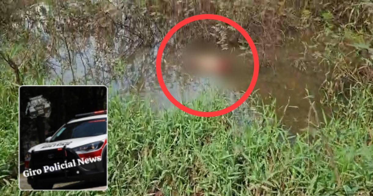 CORPO É ENCONTRADO NO RIO PARDO