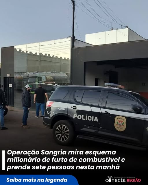 POLÍCIA CIVIL DESARTICULA QUADRILHA QUE FURTAVA COMBUSTÍVEL