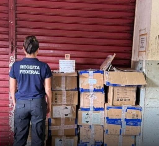 RECEITA FEDERAL APREENDE MAIS DE 1 MILHÃO DE REAIS EM MERCADORIAS SUSPEITAS