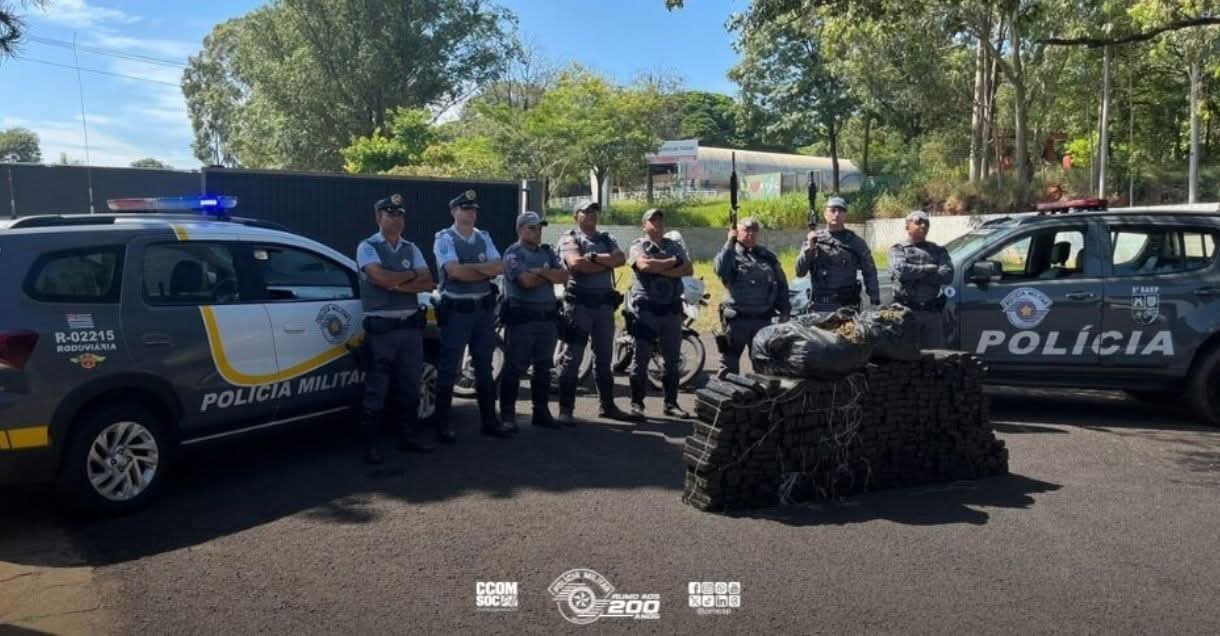 POLÍCIA MILITAR RODOVIÁRIA APREENDE MAIS DE 270 KG DE DROGAS