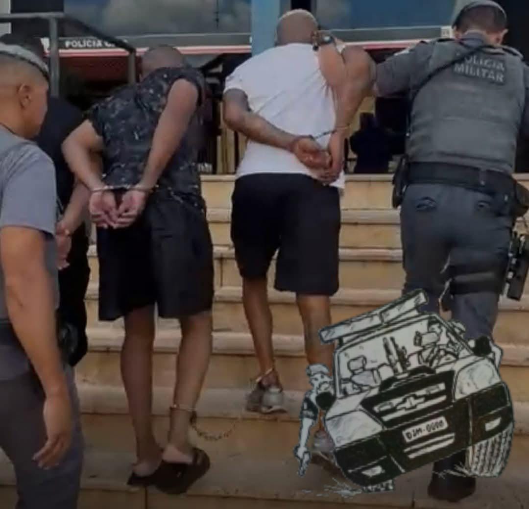 QUATRO MELIANTES PRESOS APÓS ROUBO EM RESIDÊNCIA
