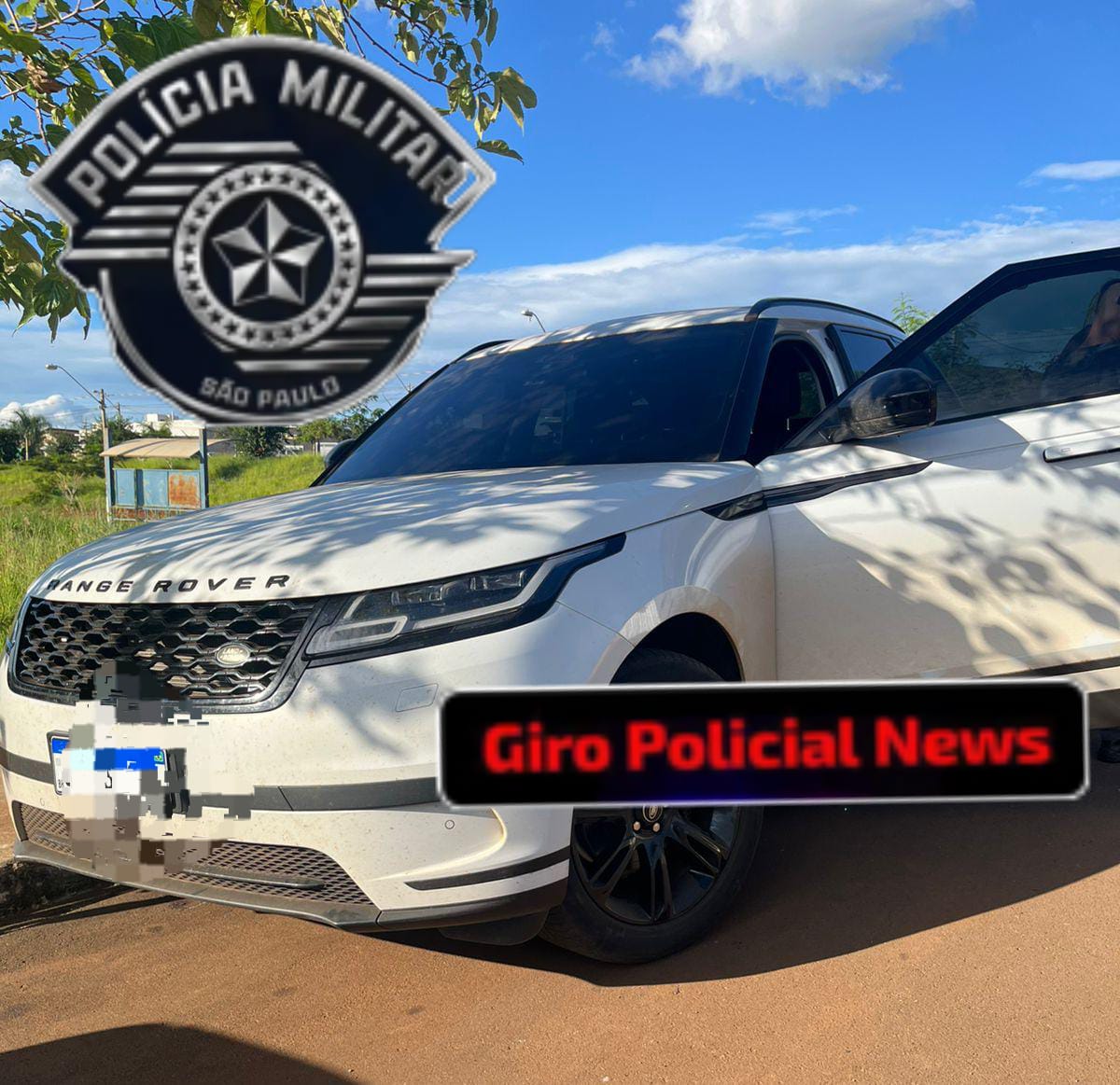 EM GUARIBA POLÍCIA MILITAR RECUPERA VEÍCULO COM QUEIXA DE FURTO