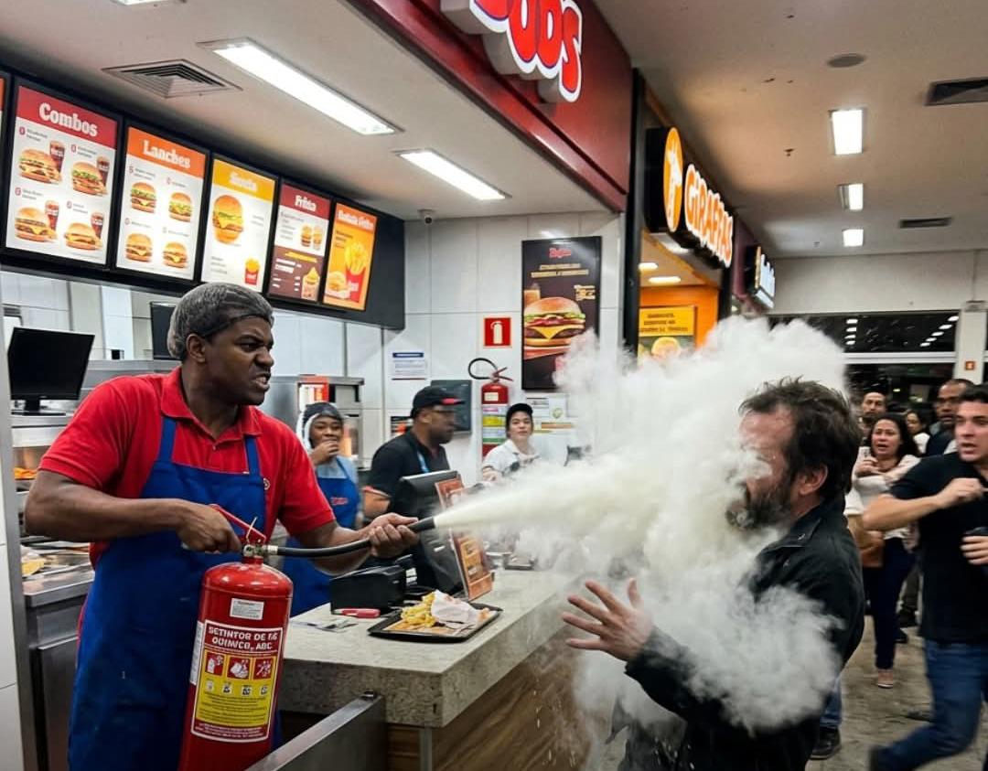 CLIENTE É ARROGANTE COM FUNCIONÁRIO E LEVA O TROCO