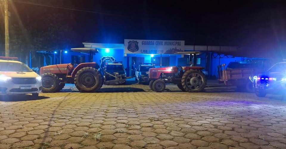 GCM DE MONTE ALTO RECUPEROU DOIS TRATORES COM QUEIXA DE FURTO
