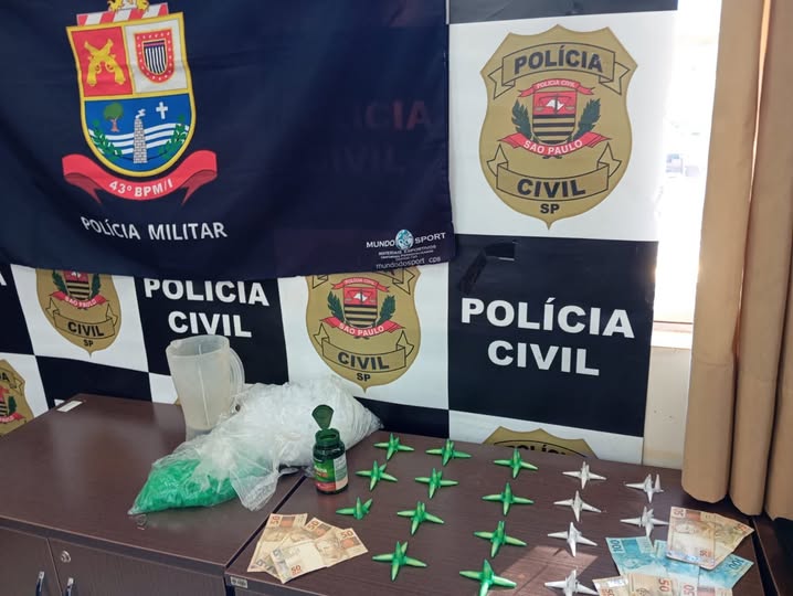 POLÍCIA CIVIL E POLÍCIA MILITAR DE JABOTICABAL APREENDEM DROGAS EM OPERAÇÃO DE BUSCA E APREENSÃO