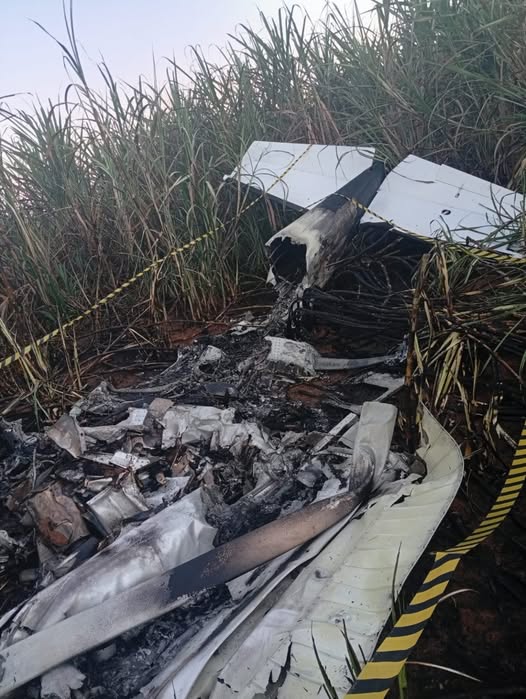 AERONAVE CAI EM UMA ZONA RURAL E UMA VÍTIMA FATAL É CONFIRMADA