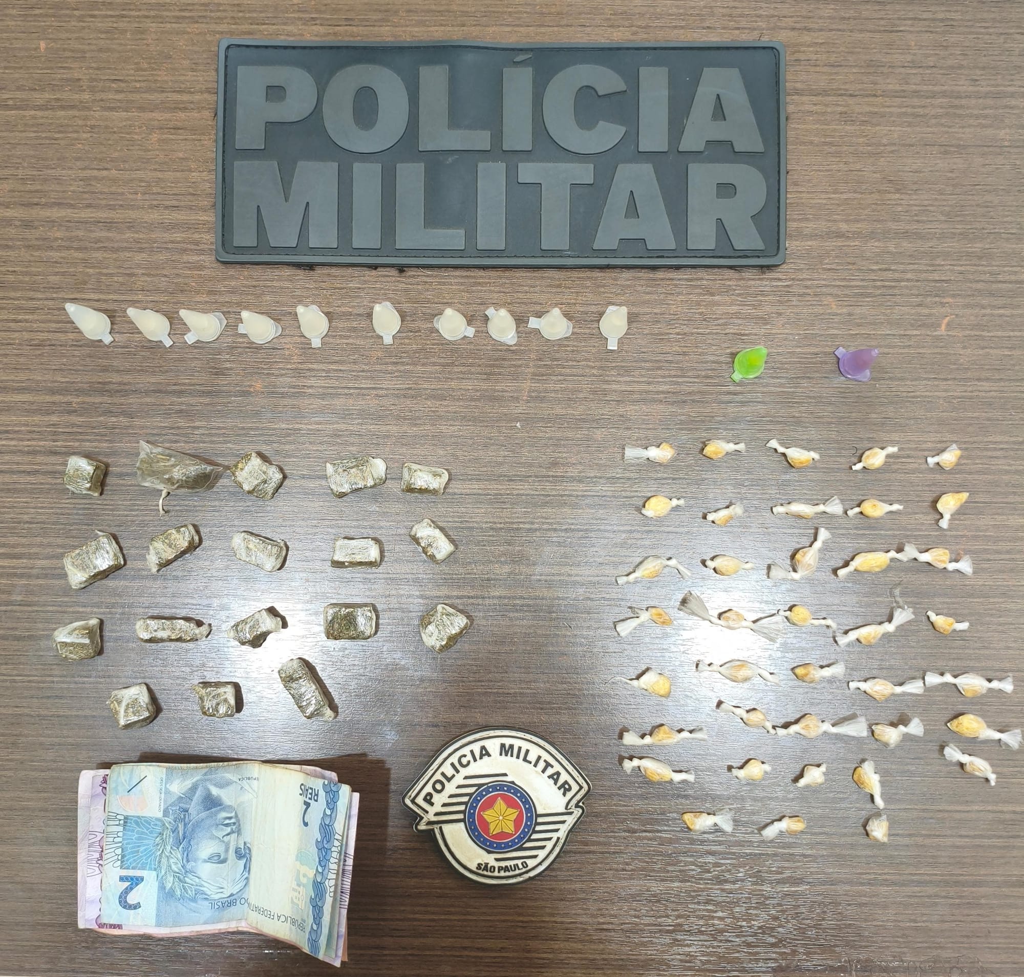 EM GUARIBA HOMEM É PRESO NO BAIRRO ALTO POR TRÁFICO DE DROGAS