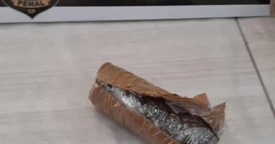 MULHER É PRESA AO TENTAR ENTRAR COM DROGAS NA PENITENCIÁRIA