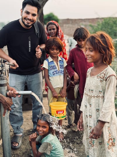 Hand water pump project