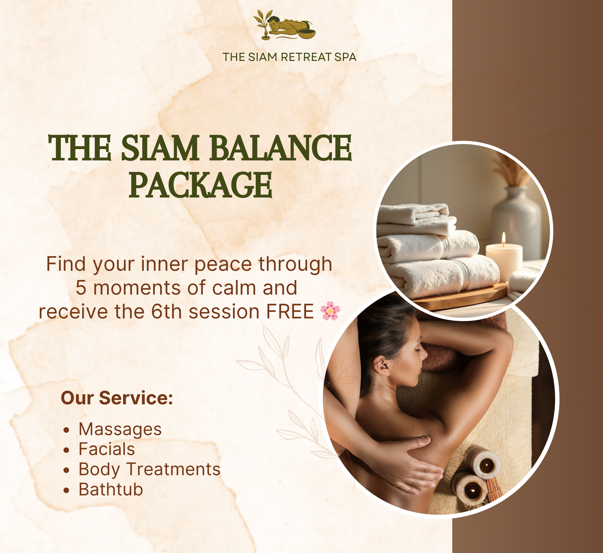 The Siam balance packages