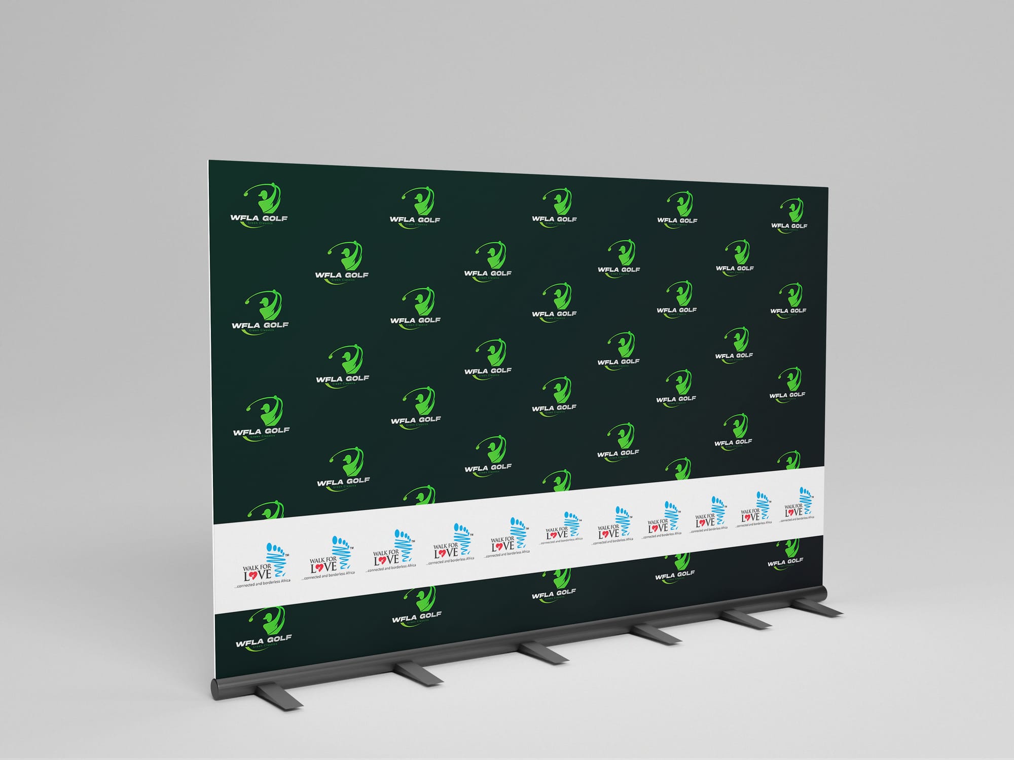 WFLA Golf – Backdrop Design