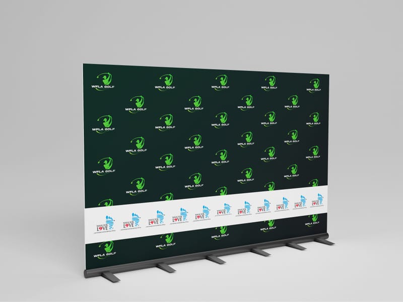 WFLA Golf – Backdrop Design