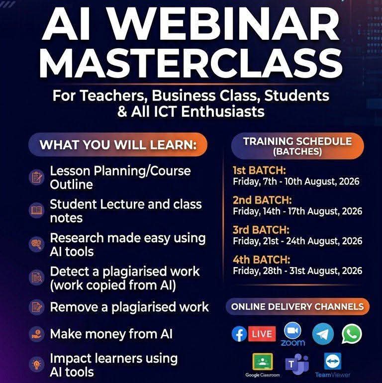 AI Webinar Training