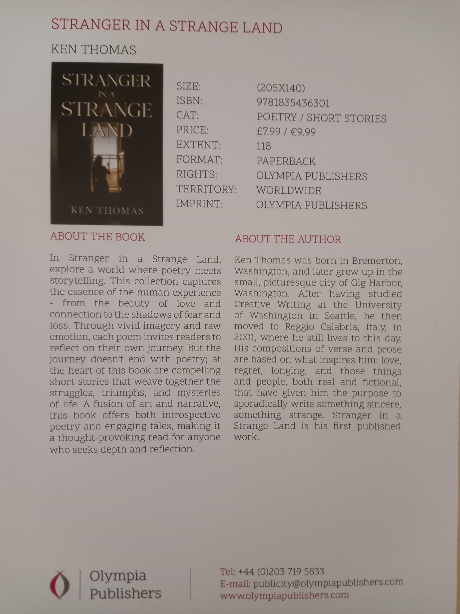 Promo sheet