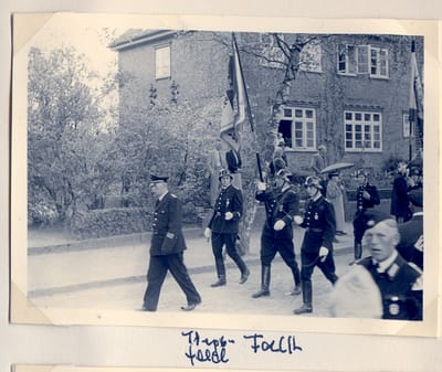 Erster Landesfeuerwehrtag in Schleswig 1952 und die Freiwillige Feuerwehr war mit dabei