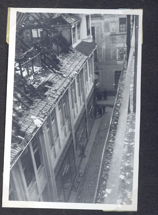 04.03.1943 Großfeuer Kaufhaus Grimme (Zum vergrößern auf das Bild drücken)