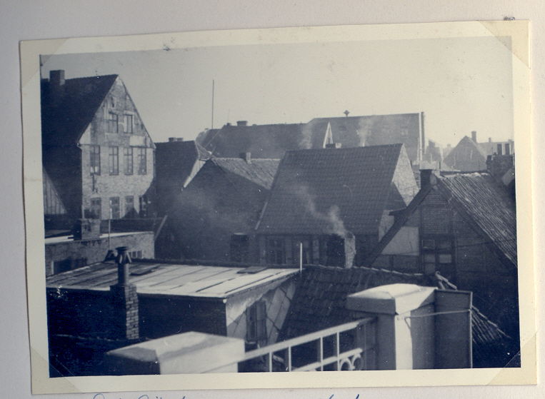 22.01.1951 Großfeuer Möbel Schulz, 1 toter Feuerwehrmann (Zum vergrößern auf das Bild drücken)