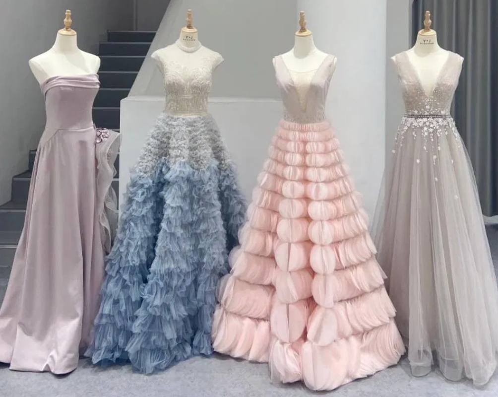 Put on our fashionable dresses and let the party instantly transform into your stage!