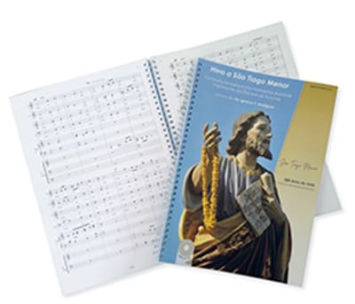 Livro e Cd - Hino de São Tiago