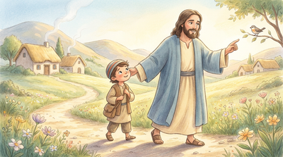 Jesus Teaches Me How to Live