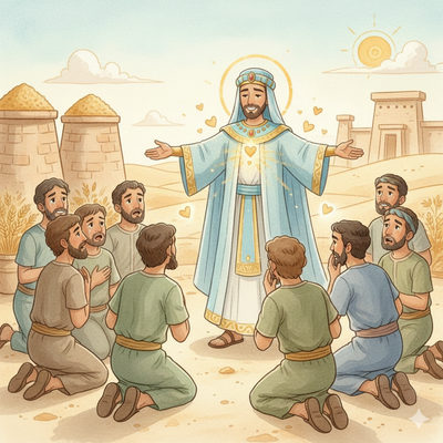 Joseph Forgives His Brothers