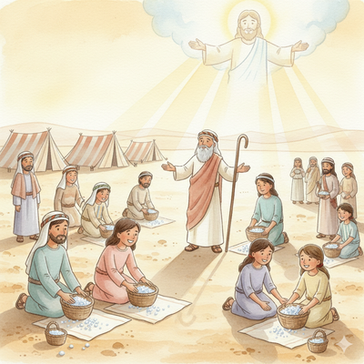 Manna in the Wilderness (God Provides)