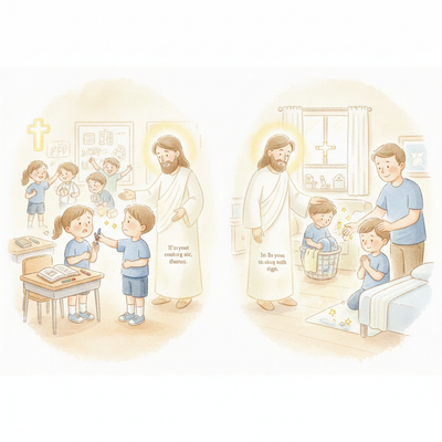 Standing for God in School and at Home