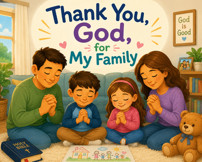 Thank You, God, for My Family