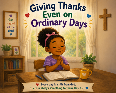 Giving Thanks Even on Ordinary Days