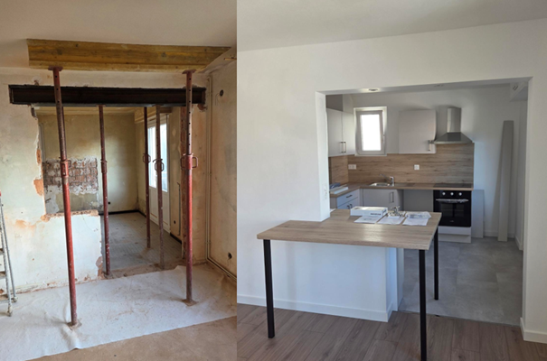 Rénovation APPARTEMENT ou MAISON