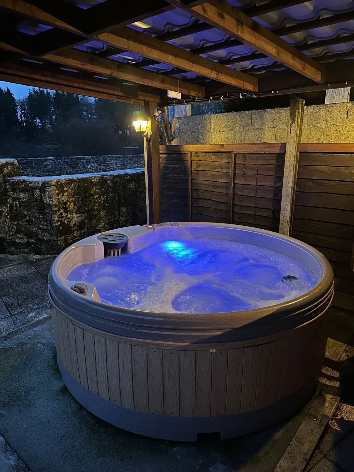 Seasonal Hot Tub