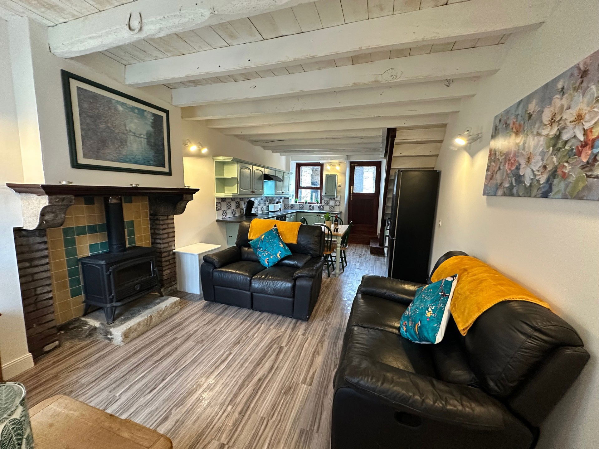 Lounge with Log Burner