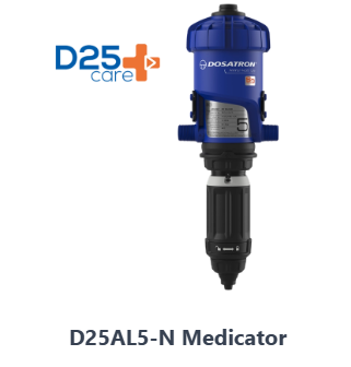 Manufactured By Dosatron - Recommended dosing pumps