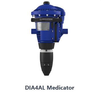 Manufactured By Dosatron - Recommended dosing pumps
