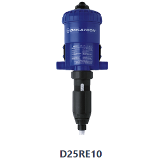 Manufactured By Dosatron - Recommended dosing pumps