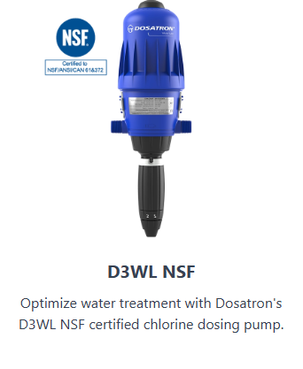 Recommended Certified Chlorine Dosing Pumps