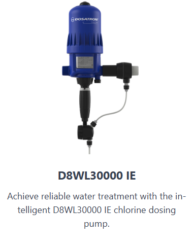 Manufactured by Desatron - Recommended Dosing Pumps