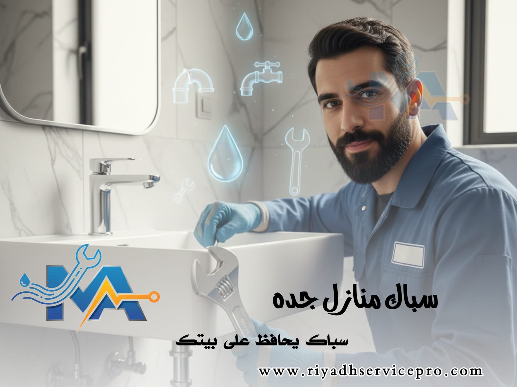 سباك منازل قريب من موقعي الرياض | استجابة سريعة وخدمة مضمونة