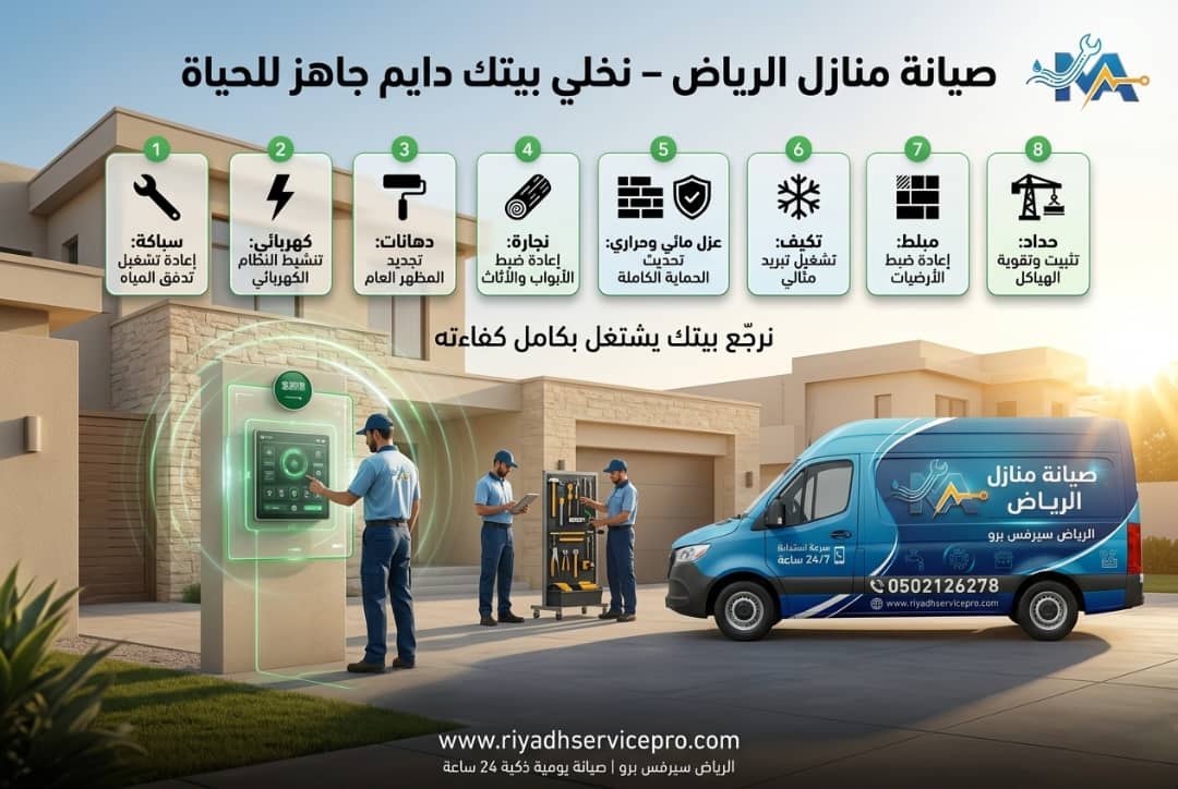 أفضل طرق كشف تسربات المياه بالرياض بدون تكسير 2026