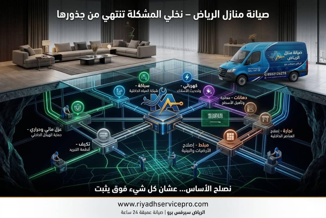 دليلك الشامل لخدمات سباك حي العارض 24 ساعة