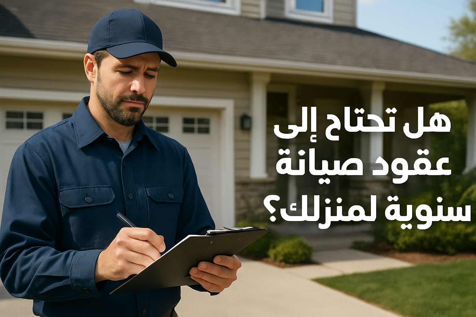 هل تحتاج إلى عقود صيانة سنوية لمنزلك؟