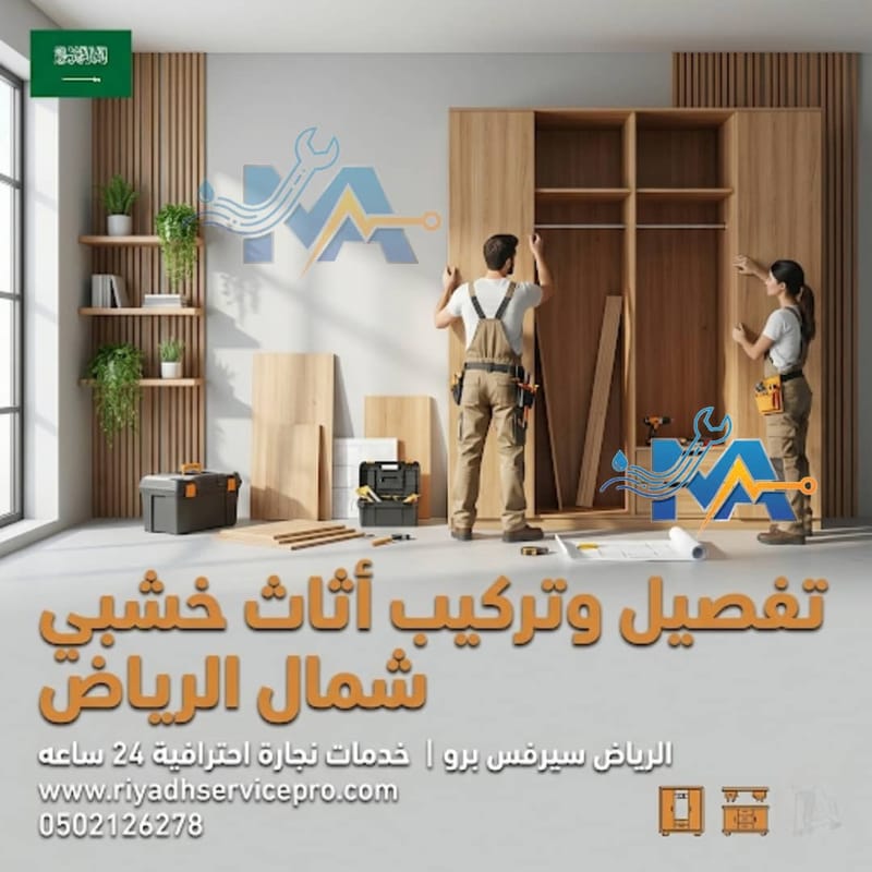 نجار شمال الرياض | فك وتركيب غرف نوم ومطابخ وأبواب بأسعار مناسبة