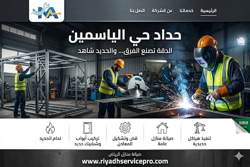 حداد أبواب حي الياسمين