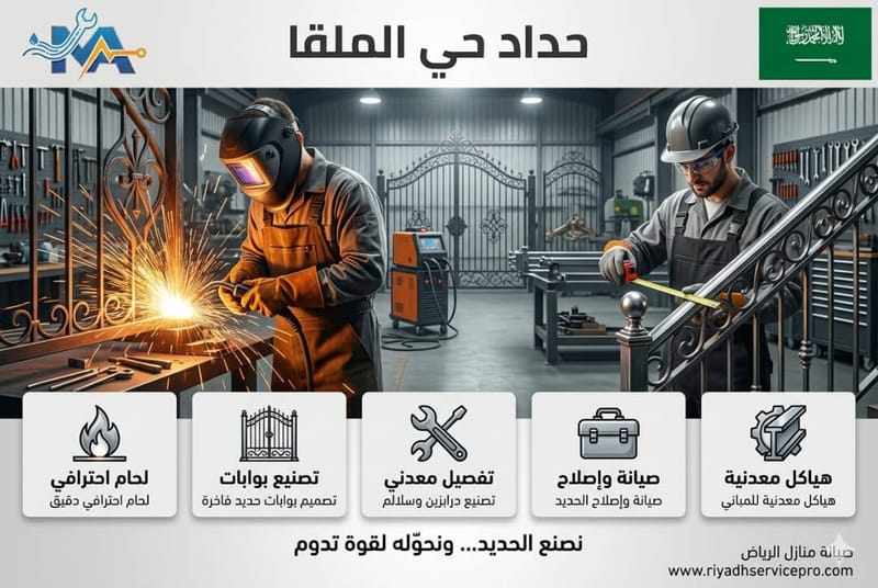 حداد أبواب حي الملقا