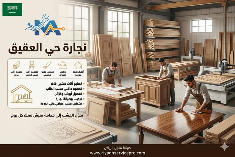 نجارة حي الملقا