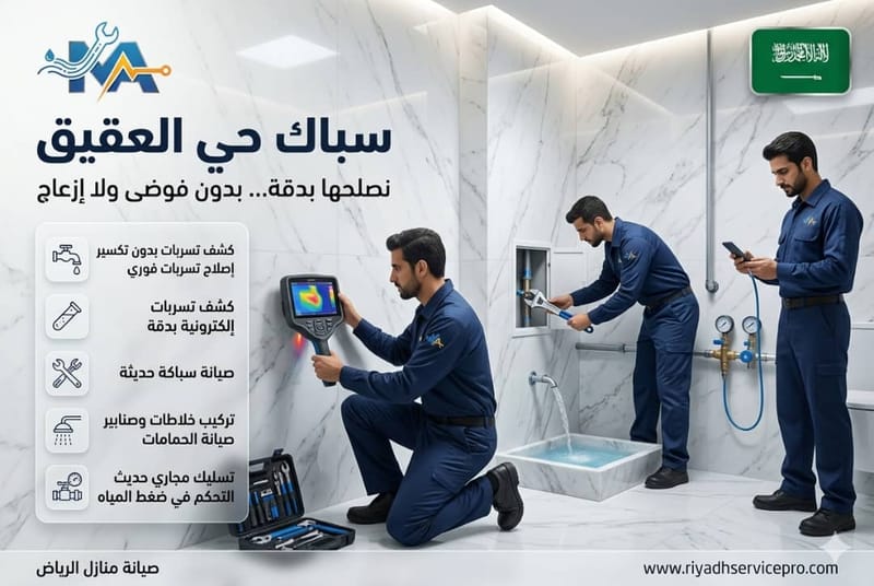 سباكة حي العقيق