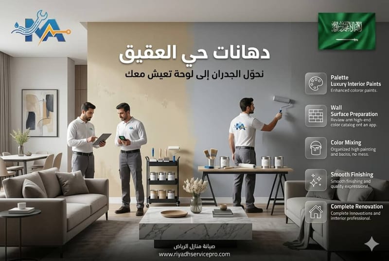 دهانات حي العقيق