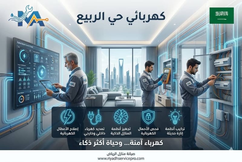 كهربائي حي الربيع
