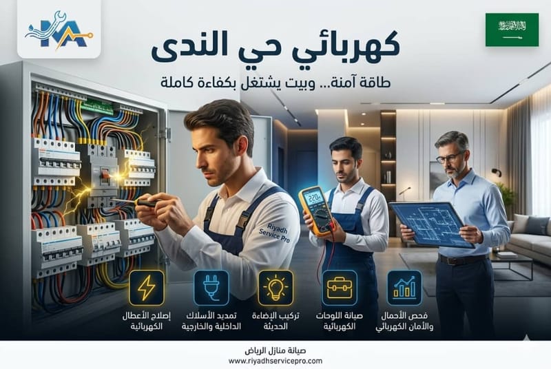 كهربائي حي الندى