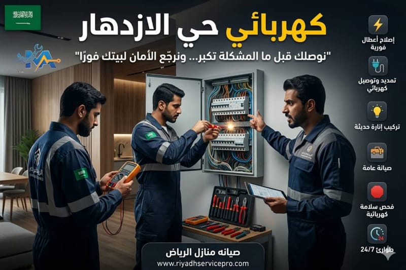 كهربائي حي الازدهار